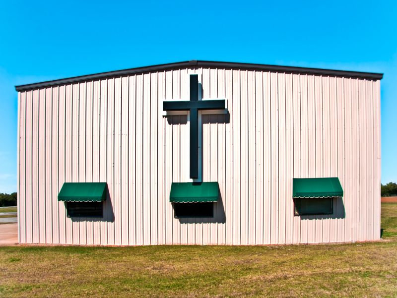 Completed Siding on Commercial Building